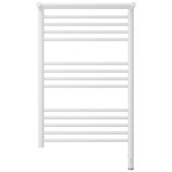 Полотенцесушитель электрический Сунержа Богема 3.0 800 x 500 с полкой, ширина 53.2 см, высота 92.4 см, матовый белый, L/R