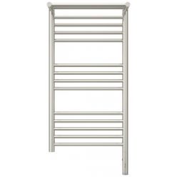 Полотенцесушитель электрический Сунержа Богема 3.0 800 x 400 с полкой, ширина 43.2 см, высота 92.4 см, хром, L/R