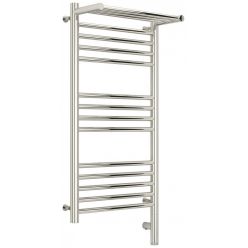 Полотенцесушитель электрический Сунержа Богема 3.0 800 x 400 с полкой, ширина 43.2 см, высота 92.4 см, хром, L/R