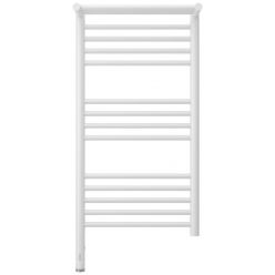 Полотенцесушитель электрический Сунержа Богема 3.0 800 x 400 с полкой, ширина 43.2 см, высота 92.4 см, белый, L/R