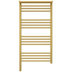 Полотенцесушитель электрический Сунержа Богема 3.0 1000 x 500 с полкой, ширина 53.2 см, высота 112.4 см, золото, L/R