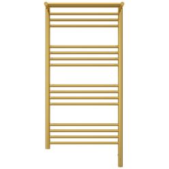 Полотенцесушитель электрический Сунержа Богема 3.0 1000 x 500 с полкой, ширина 53.2 см, высота 112.4 см, золото, L/R