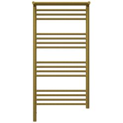 Полотенцесушитель электрический Сунержа Богема 3.0 1000 x 500 с полкой, ширина 53.2 см, высота 112.4 см, состаренная бронза, L/R