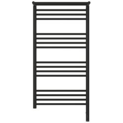 Полотенцесушитель электрический Сунержа Богема 3.0 1000 x 500 с полкой, ширина 53.2 см, высота 112.4 см, тёмный титан муар, L/R