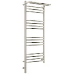 Полотенцесушитель электрический Сунержа Богема 3.0 1000 x 400 с полкой, ширина 43.2 см, высота 112.4 см, хром, L/R