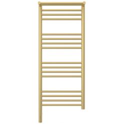 Полотенцесушитель электрический Сунержа Богема 3.0 1000 x 400 с полкой, ширина 43.2 см, высота 112.4 см, матовая шампань, L/R