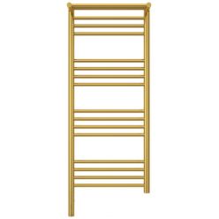 Полотенцесушитель электрический Сунержа Богема 3.0 1000 x 400 с полкой, ширина 43.2 см, высота 112.4 см, золото, L/R