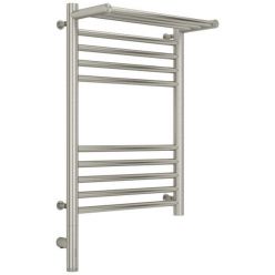 Полотенцесушитель электрический Сунержа Богема 3.0 600 x 400 с полкой, ширина 43.2 см, высота 72.4 см, сатин, L/R