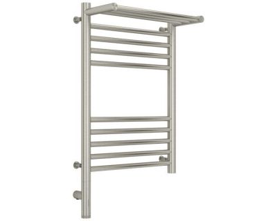 Полотенцесушитель электрический Сунержа Богема 3.0 600 x 400 с полкой, ширина 43.2 см, высота 72.4 см, сатин, L/R