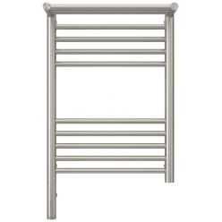 Полотенцесушитель электрический Сунержа Богема 3.0 600 x 400 с полкой, ширина 43.2 см, высота 72.4 см, сатин, L/R