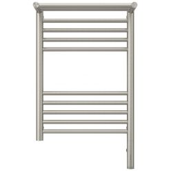 Полотенцесушитель электрический Сунержа Богема 3.0 600 x 400 с полкой, ширина 43.2 см, высота 72.4 см, сатин, L/R