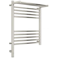 Полотенцесушитель электрический Сунержа Богема 3.0 600 x 500 с полкой, ширина 53.2 см, высота 72.4 см, хром, L/R