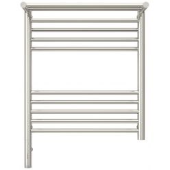 Полотенцесушитель электрический Сунержа Богема 3.0 600 x 500 с полкой, ширина 53.2 см, высота 72.4 см, хром, L/R
