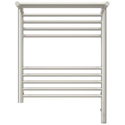 Полотенцесушитель электрический Сунержа Богема 3.0 600 x 500 с полкой, ширина 53.2 см, высота 72.4 см, хром, L/R