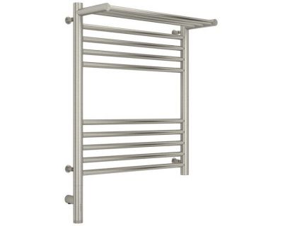 Полотенцесушитель электрический Сунержа Богема 3.0 600 x 500 с полкой, ширина 53.2 см, высота 72.4 см, сатин, L/R