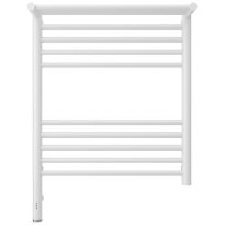 Полотенцесушитель электрический Сунержа Богема 3.0 600 x 500 с полкой, ширина 53.2 см, высота 72.4 см, белый, L/R