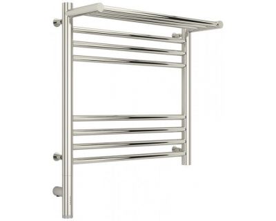 Полотенцесушитель электрический Сунержа Богема 3.0 500 x 500 с полкой, ширина 53.2 см, высота 62.4 см, хром, L/R