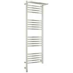 Полотенцесушитель электрический Сунержа Богема 3.0 1200 x 400 с полкой, ширина 43.2 см, высота 132.4 см, хром, L/R