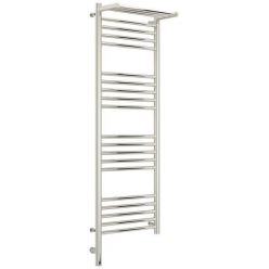 Полотенцесушитель электрический Сунержа Богема 3.0 1200 x 400 с полкой, ширина 43.2 см, высота 132.4 см, хром, L/R