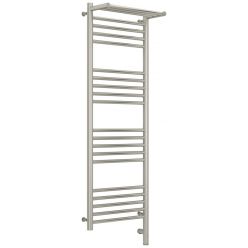 Полотенцесушитель электрический Сунержа Богема 3.0 1200 x 400 с полкой, ширина 43.2 см, высота 132.4 см, сатин, L/R