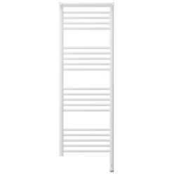 Полотенцесушитель электрический Сунержа Богема 3.0 1200 x 400 с полкой, ширина 43.2 см, высота 132.4 см, матовый белый, L/R