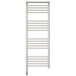 Полотенцесушитель электрический Сунержа Богема 3.0 1200 x 400 с полкой, ширина 43.2 см, высота 132.4 см, матовый белый, L/R