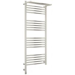 Полотенцесушитель электрический Сунержа Богема 3.0 1200 x 500 с полкой, ширина 53.2 см, высота 132.4 см, хром, L/R