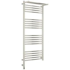 Полотенцесушитель электрический Сунержа Богема 3.0 1200 x 500 с полкой, ширина 53.2 см, высота 132.4 см, хром, L/R