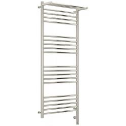 Полотенцесушитель электрический Сунержа Богема 3.0 1200 x 500 с полкой, ширина 53.2 см, высота 132.4 см, хром, L/R