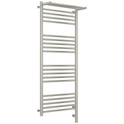 Полотенцесушитель электрический Сунержа Богема 3.0 1200 x 500 с полкой, ширина 53.2 см, высота 132.4 см, сатин, L/R