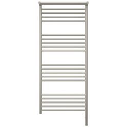 Полотенцесушитель электрический Сунержа Богема 3.0 1200 x 500 с полкой, ширина 53.2 см, высота 132.4 см, сатин, L/R