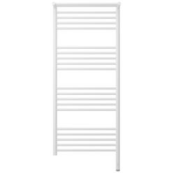 Полотенцесушитель электрический Сунержа Богема 3.0 1200 x 500 с полкой, ширина 53.2 см, высота 132.4 см, матовый белый, L/R