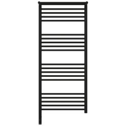 Полотенцесушитель электрический Сунержа Богема 3.0 1200 x 500 с полкой, ширина 53.2 см, высота 132.4 см, матовый черный, L/R