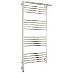 Полотенцесушитель электрический Сунержа Богема 3.0 1200 x 600 с полкой, ширина 63.2 см, высота 132.4 см, хром, L/R