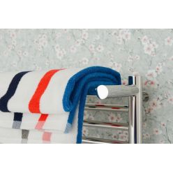 Полотенцесушитель электрический Сунержа Богема 3.0 1200 x 600 с полкой, ширина 63.2 см, высота 132.4 см, хром, L/R