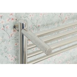 Полотенцесушитель электрический Сунержа Богема 3.0 1200 x 600 с полкой, ширина 63.2 см, высота 132.4 см, хром, L/R