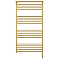 Полотенцесушитель электрический Сунержа Богема 3.0 1200 x 600 с полкой, ширина 63.2 см, высота 132.4 см, матовое золото, L/R