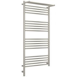 Полотенцесушитель электрический Сунержа Богема 3.0 1200 x 600 с полкой, ширина 63.2 см, высота 132.4 см, сатин, L/R