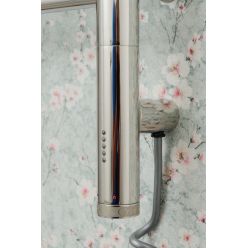 Полотенцесушитель электрический Сунержа Богема 3.0 1200 x 600 с 4 полками, ширина 63.2 см, высота 132.4 см, хром, L/R