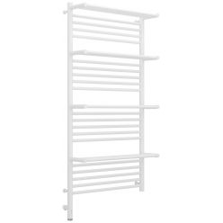 Полотенцесушитель электрический Сунержа Богема 3.0 1200 x 600 с 4 полками, ширина 63.2 см, высота 132.4 см, матовый белый, L/R
