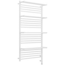 Полотенцесушитель электрический Сунержа Богема 3.0 1200 x 600 с 4 полками, ширина 63.2 см, высота 132.4 см, матовый белый, L/R