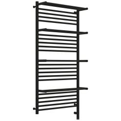 Полотенцесушитель электрический Сунержа Богема 3.0 1200 x 600 с 4 полками, ширина 63.2 см, высота 132.4 см, матовый черный, L/R
