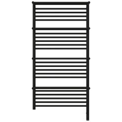 Полотенцесушитель электрический Сунержа Богема 3.0 1200 x 600 с 4 полками, ширина 63.2 см, высота 132.4 см, матовый черный, L/R