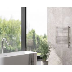 Полотенцесушитель электрический Сунержа Богема 3.0 прямая 600x500, ширина 53.2 см, высота 72.4 см, хром, МЭМ правый/левый, 00-5805-6050/00-5804-6050