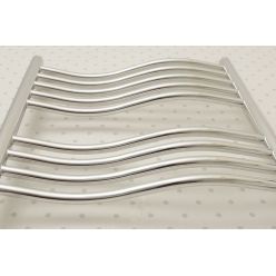 Полотенцесушитель электрический Сунержа Флюид 3.0 120 x 50 см, 00-5821-1250, ТЭН справа, хром