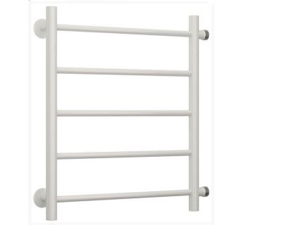 Полотенцесушитель водяной Стилье Версия-Б, 50/50, ширина 50 см, высота 50 см, боковое подключение 50 см, цвет белый, 12610-5050
