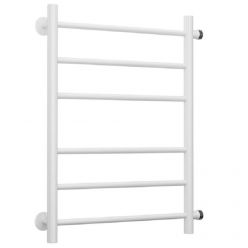 Полотенцесушитель водяной Стилье Версия-Б, 40/60, ширина 40 см, высота 60 см, боковое подключение 60 см, цвет белый, 12610-6040