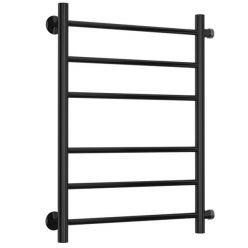 Полотенцесушитель водяной Стилье Версия-Б, 50/60, ширина 50 см, высота 60 см, боковое подключение 60 см, цвет черный, 17610-6050
