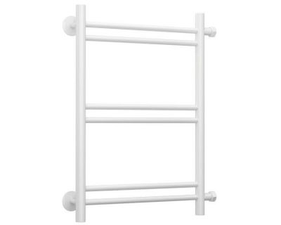 Полотенцесушитель водяной Стилье Версия-Б1, 50/50, ширина 50 см, высота 50 см, боковое подключение 50 см, цвет белый, 12611-5050