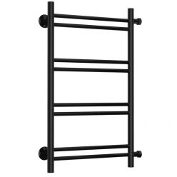 Полотенцесушитель водяной Стилье Версия-Б1, 40/60, ширина 40 см, высота 60 см, боковое подключение 60 см, цвет черный, 17611-6040